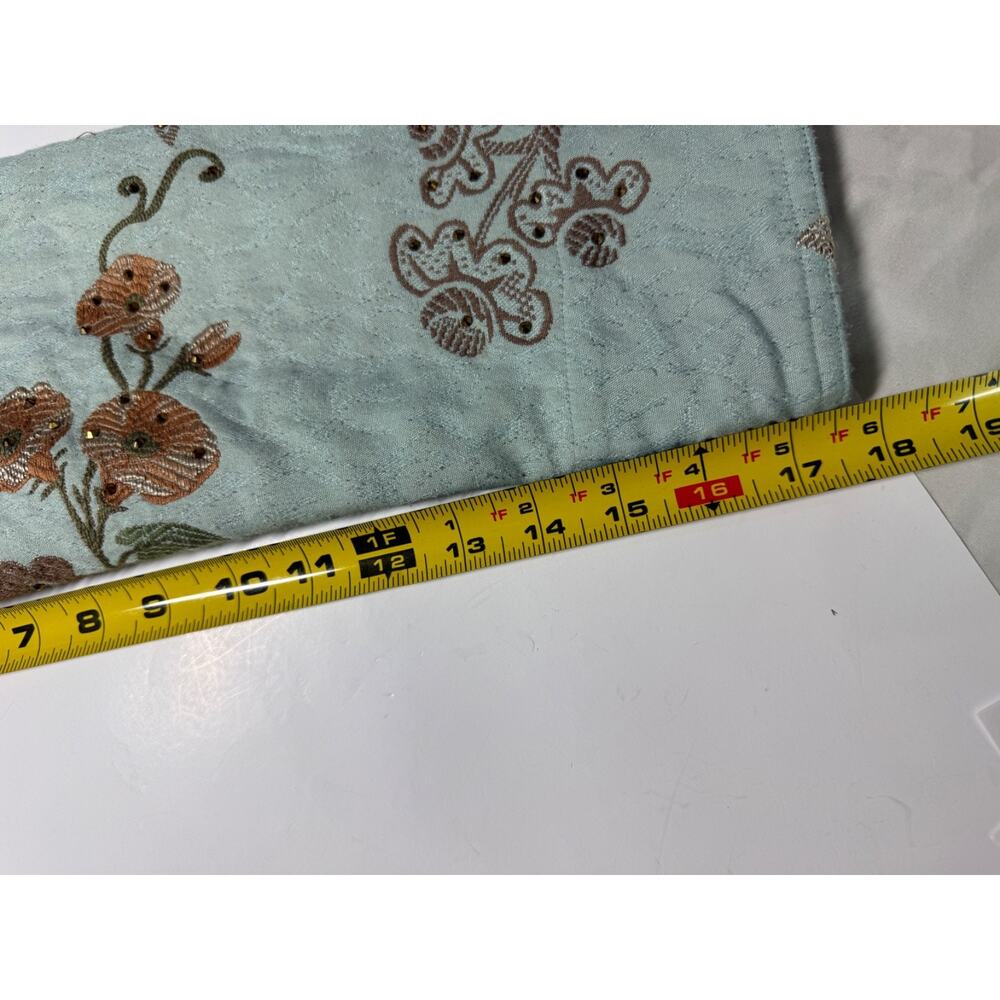 Coldwater Creek VTG Boho Floral Tapestry Embroidered Small Jacket - Picture 7 of 10